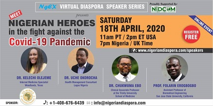 Meet Nigerian Heroes in the fight against the Covid-19 pandemic